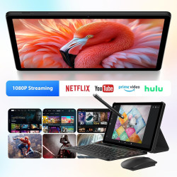 2k tablette 11 pouces, 36gb ram+512gb rom (2tb tf), android 15, 4g sim lte+5g wifi, octa-core, 2000 * 1200, 9580mah, 13mp+8mp, w
