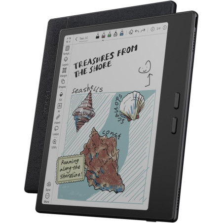 BOOX Tablette Go Color 7 (Gen 2) Couleur ePapier 7” 64 Go HD Android 13 E-Ink Éclairage BT WiFi
