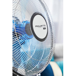 Rowenta VU5670F0 Ventilateur sur Pied Turbo avec Télécommande Silence Extrême 40 cm Silencieux Minuterie Oscillation 5 Vitesses 
