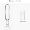 Dyson Cool™ Ventilateur AM07 sans pales et puissant, avec technologie Air Multiplier™ (Blanc/Argent)
