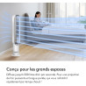 Dyson Cool™ Ventilateur AM07 sans pales et puissant, avec technologie Air Multiplier™ (Blanc/Argent)