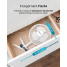 Pro Breeze Mini Ventilateur à Pince - 2 Vitesses, 15 cm - Ventilateur de Table avec Clip, Petit, Portable, Silencieux, Rotation 