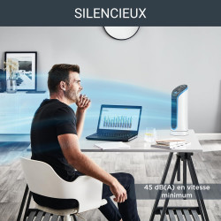 Rowenta Eole Compact Ventilateur colonne, Programmable, Orientation de la grille réglable, Fraîcheur est inégalée, Ajustement de