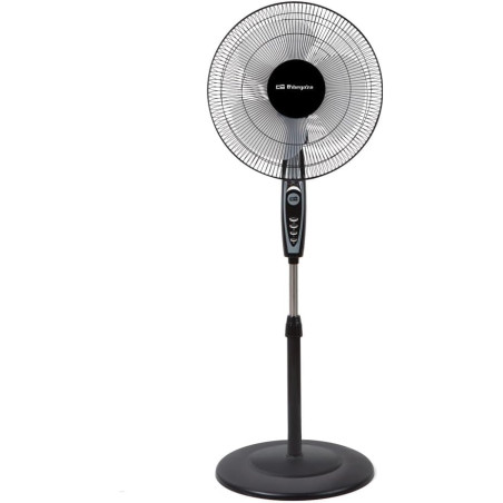 Orbegozo Sf 0148 - Ventilateur sur pied oscillant, 3 niveaux de ventilation, pales de 40 cm, hauteur réglable, 50 W, classe d’ef