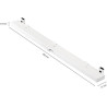 Schellenberg 46601 Lot de 2 ventilateurs de fenêtre universels pour battant de fenêtre Blanc