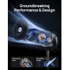 DREO 20 dB Smart Ventilateur Silencieux sur Pied, Oscillation à 120° + 120°, Ventilateurs Puissants avec Télécommande, Portée de