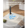 Dreo Ventilateur tour intelligent avec fonction WiFi, ventilateur silencieux avec contrôle vocal et télécommande, oscillation à 