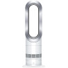 Dyson Hot+Cool Jet Focus Chauffage et ventilateur AM09 – 2-en-1 : chauffe et refroidit avec flux d’air puissant (Blanc/Argent)