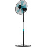 Cecotec EnergySilence 510 Ventilateur sur Pied 40 W, 5 pales de 40 cm de diamètre, oscillant, 3 Vitesses, Hauteur réglable 110-1