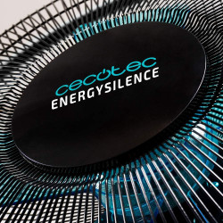 Cecotec EnergySilence 510 Ventilateur sur Pied 40 W, 5 pales de 40 cm de diamètre, oscillant, 3 Vitesses, Hauteur réglable 110-1