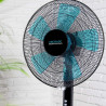 Cecotec EnergySilence 510 Ventilateur sur Pied 40 W, 5 pales de 40 cm de diamètre, oscillant, 3 Vitesses, Hauteur réglable 110-1
