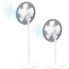 Cecotec Ventilateur de Sol et de Bureau EnergySilence 535 2In1, Puissance 40 W, Diamètre 16", 5 Pales, Hauteur Réglable Jusqu'à 