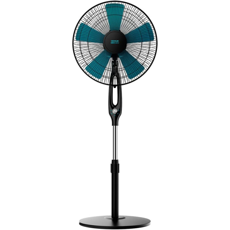 Cecotec Ventilateur sur Pied EnergySilence 560 Max Smart, 45 W, Diamètre 30 cm, 5 Pales, Contrôle Facile et Tactile, 3 Vitesses 