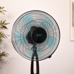 Cecotec Ventilateur sur Pied EnergySilence 560 Max Smart, 45 W, Diamètre 30 cm, 5 Pales, Contrôle Facile et Tactile, 3 Vitesses 