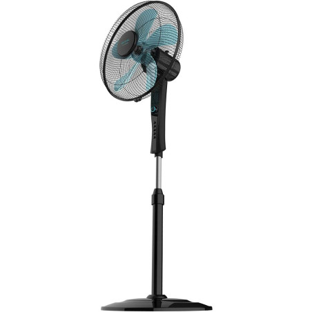 Cecotec ventilateur sur pied energysilence 520 power noir. puissance de 50 w, 16 pouces du ventilateur, minuterie programmable, 