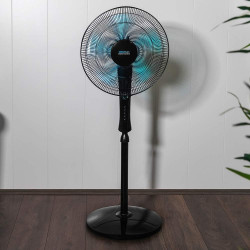 Cecotec ventilateur sur pied energysilence 520 power noir. puissance de 50 w, 16 pouces du ventilateur, minuterie programmable, 