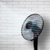 Cecotec ventilateur sur pied avec télécommande et minuterie energysilence 530 power connected noir. 50 w, 5 pales de 40 cm, 3 vi