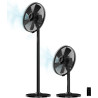 Cecotec Ventilateur sur pied et de bureau EnergySilence 555 2in1 Smart XL. 55 W, 16" de diamètre, 5 pales, moteur en cuivre, tél