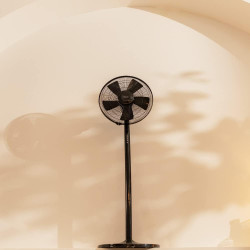 Cecotec Ventilateur sur pied et de bureau EnergySilence 555 2in1 Smart XL. 55 W, 16" de diamètre, 5 pales, moteur en cuivre, tél