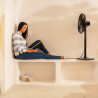 Cecotec Ventilateur sur pied et de bureau EnergySilence 555 2in1 Smart XL. 55 W, 16" de diamètre, 5 pales, moteur en cuivre, tél
