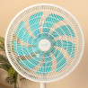 Cecotec Ventilateur sur Pied EnergySilence 550 3in1, Hauteur Réglable Jusqu'à 135 cm, Diamètre 30 cm, 60 W, 9 Pales et Oscillati