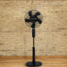 Cecotec Ventilateur sur pied EnergySilence 1020 Extreme Flow. 60 W, 10 pales superposées, Diamètre 40 cm, Moteur AC, ajustable e