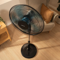 Cecotec Ventilateur sur Pied EnergySilence 515 WindLite Pro. 56 W, Diamètre 16" (40 cm), 3 Vitesses, Oscillation Automatique, Ha