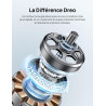 Dreo Ventilateur Colonne Silencieux, Puissant Vitesse 8,53 m/s, Ventilateurs Tour de 106cm avec Télécommande, 9 Vitesses, 4 Mode