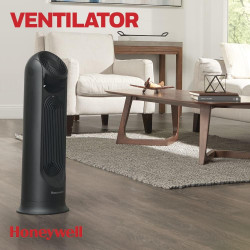 Honeywell AIDC HYF500E4 Ventilateur colonne 58 W (Ø x H) 30 cm x 80 cm noir