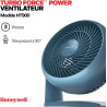 Honeywell ventilateur TurboForce Power (fonctionnement silencieux pour rafraîchissement, inclinaison variable à 90°, 3 vitesses,