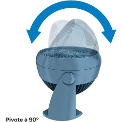 Honeywell ventilateur TurboForce Power (fonctionnement silencieux pour rafraîchissement, inclinaison variable à 90°, 3 vitesses,