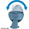 Honeywell ventilateur TurboForce Power (fonctionnement silencieux pour rafraîchissement, inclinaison variable à 90°, 3 vitesses,
