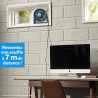 Honeywell ventilateur TurboForce Power (fonctionnement silencieux pour rafraîchissement, inclinaison variable à 90°, 3 vitesses,