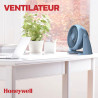 Honeywell ventilateur TurboForce Power (fonctionnement silencieux pour rafraîchissement, inclinaison variable à 90°, 3 vitesses,