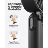 Divebleus - ventilateur portable compact et élégant avec batterie - usage main, bureau, cou ou pliable - ventilation jusqu'à 12 