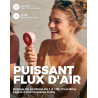 Divebleus - ventilateur portable compact et élégant avec batterie - usage main, bureau, cou ou pliable - ventilation jusqu'à 12 