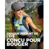 Divebleus - ventilateur portable compact et élégant avec batterie - usage main, bureau, cou ou pliable - ventilation jusqu'à 12 