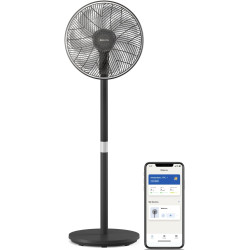 Philips Ventilateur sur pied Série 3000. Puissant et ultra-silencieux. Technologie SilentWings. 19 dB. Ventilateur de Table/sur 