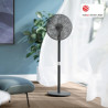 Philips Ventilateur sur pied Série 3000. Puissant et ultra-silencieux. Technologie SilentWings. 19 dB. Ventilateur de Table/sur 