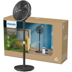 Philips Ventilateur sur pied Série 3000. Puissant et ultra-silencieux. Technologie SilentWings. 19 dB. Ventilateur de Table/sur 