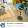 Philips Ventilateur sur pied Série 3000. Puissant et ultra-silencieux. Technologie SilentWings. 19 dB. Ventilateur de Table/sur 