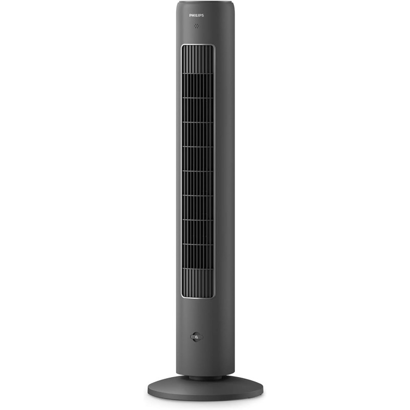 Philips Ventilateur Série 5000, Tour Oscillante 105 cm, Télécommande, Minuterie, 3 Vitesses et Modes, 40 W, Flux d'air puissant 