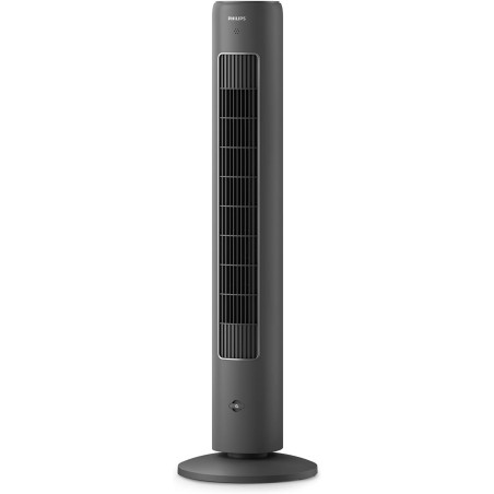 Philips Ventilateur Série 5000, Tour Oscillante 105 cm, Télécommande, Minuterie, 3 Vitesses et Modes, 40 W, Flux d'air puissant 