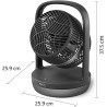 Philips Ventilateur de Table Oscillant Série 3000. Puissant & Silencieux Technologie SilentWings. 23dB. Circulation de l'air. Ré