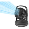 Philips Ventilateur de Table Oscillant Série 3000. Puissant & Silencieux Technologie SilentWings. 23dB. Circulation de l'air. Ré