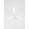 CREATE / WINDCALM S/Ventilateur de plafond ABS avec lumière blanc et télécommande / 40W, Silencieux, Ø112 cm, 6 vitesses, 3 temp