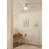 CREATE / WINDCALM S/Ventilateur de plafond ABS avec lumière blanc avec Wifi et télécommande / 40W, Silencieux, Ø112 cm, 6 vitess