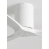 CREATE WINDCALM S Ventilateur de plafond ABS blanc avec télécommande, 40 W, silencieux, Ø112 cm, 6 vitesses, minuteur, fonction 