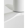 CREATE WINDCALM S Ventilateur de plafond ABS blanc avec télécommande, 40 W, silencieux, Ø112 cm, 6 vitesses, minuteur, fonction 