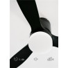 CREATE / WINDCALM S/Ventilateur de plafond ABS avec lumière noir avec contrôleur et télécommande / 40W, Silencieux, Ø112 cm, 6 v